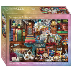 Sunnyside Antiques 1000 Piece Soft Touch Jigsaw Puzzle Crown Point (ONLINE ORDER ONLY)