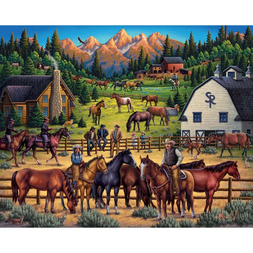 Sunrise Ranch 1000 Piece Jigsaw Puzzle Boardwalk (ONLINE ORDER ONLY)