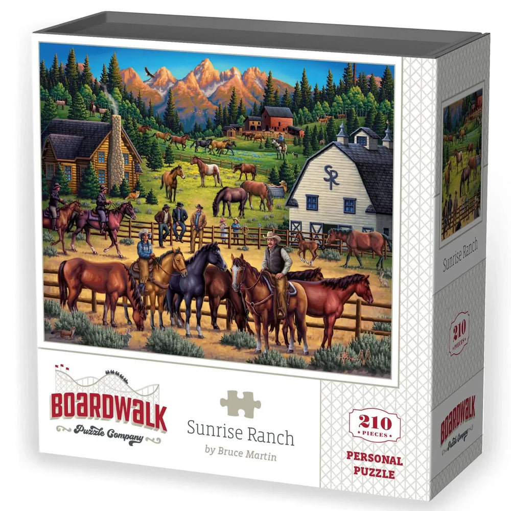 Sunrise Ranch 210 Piece Jigsaw Puzzle Boardwalk (ONLINE ORDER ONLY)