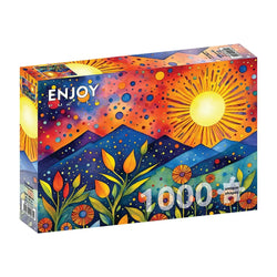 Sunset Rain 1000 Piece Jigsaw Puzzle Enjoy (ONLINE ORDER ONLY)