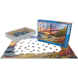 Sunset at Baker Beach San Francisco 1000 Piece Jigsaw Puzzle Eurographics (ONLINE ORDER ONLY)
