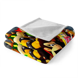 Super Mario Blanket Flannel Throw Room Decoration (Online Order Only)