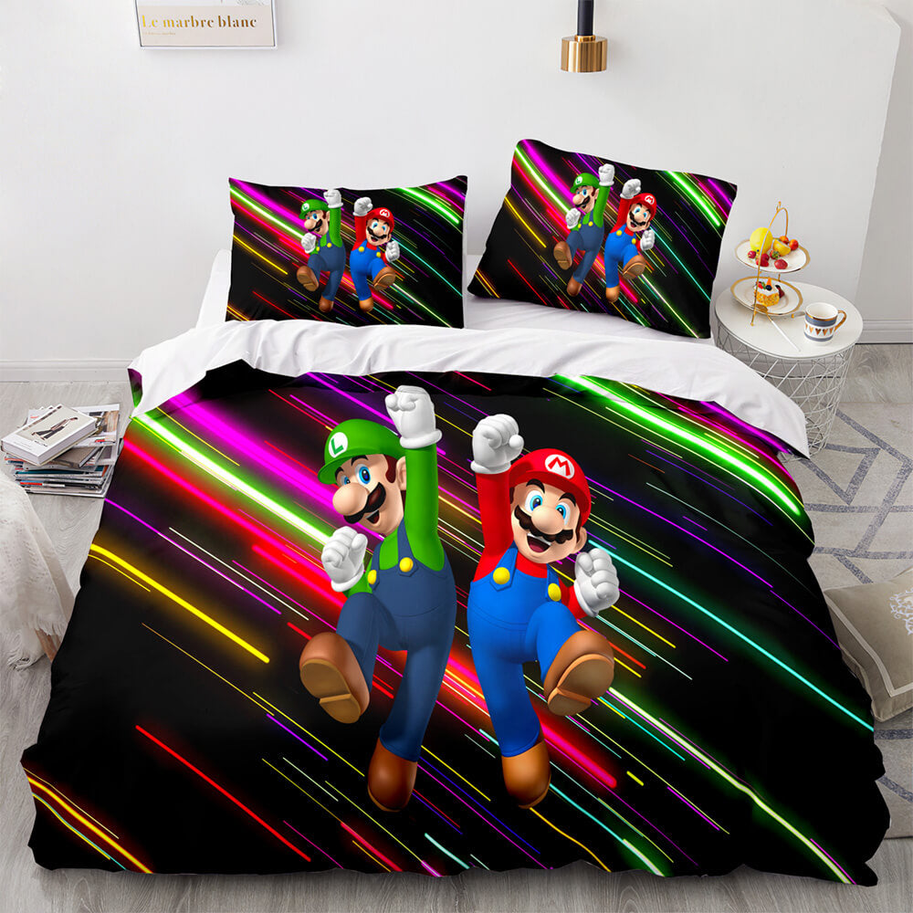Super Mario Bedding Set Quilt Cover Without Filler (Online Order Only)
