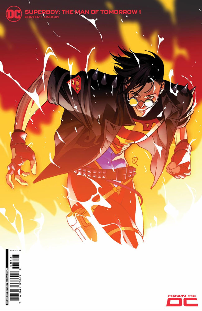 Superboy The Man Of Tomorrow #1 (Of 6) E 1:25 Baldemar Rivas Card Stock Variant (04/18/2023) Dc (ONLINE ORDER ONLY)