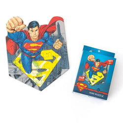 Superman 24 Piece Mini Shaped Jigsaw Puzzle Paper House (ONLINE ORDER ONLY)