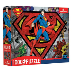 Superman & Villains 1000 Piece Jigsaw Puzzles Paper House (ONLINE ORDER ONLY)