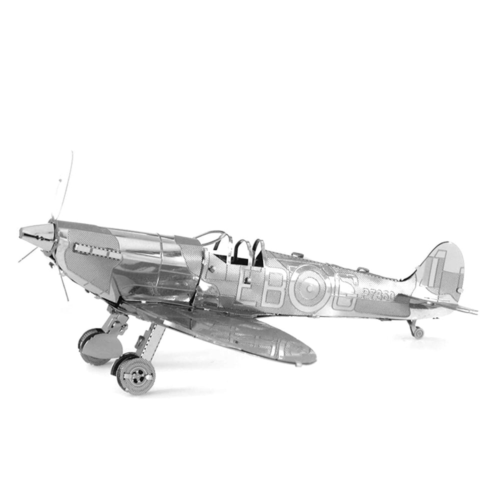Supermarine Spitfire Fighter Jet 3D Steel Model Kit Metal Earth (ONLINE ORDER ONLY)