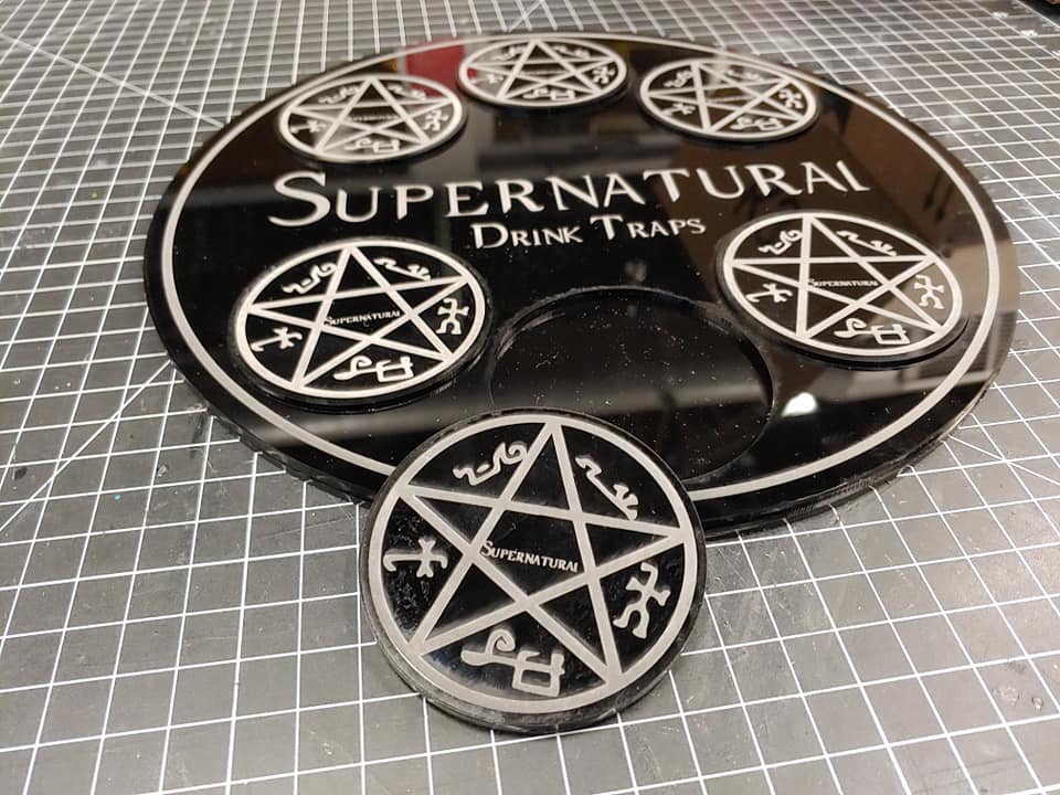 Supernatual Drink Trap Coaster Set (ONLINE ORDER ONLY)