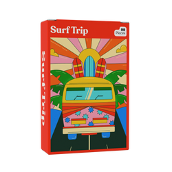 Surf Trip 99 Piece Mini Jigsaw Puzzle Puzzledly (ONLINE ORDER ONLY)