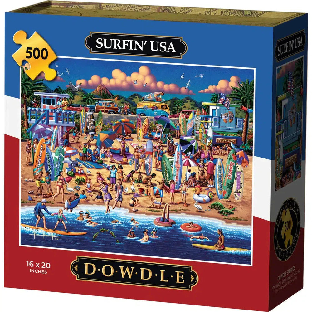 Surfin' USA 500 Piece Jigsaw Puzzle Dowdle (ONLINE ORDER ONLY)