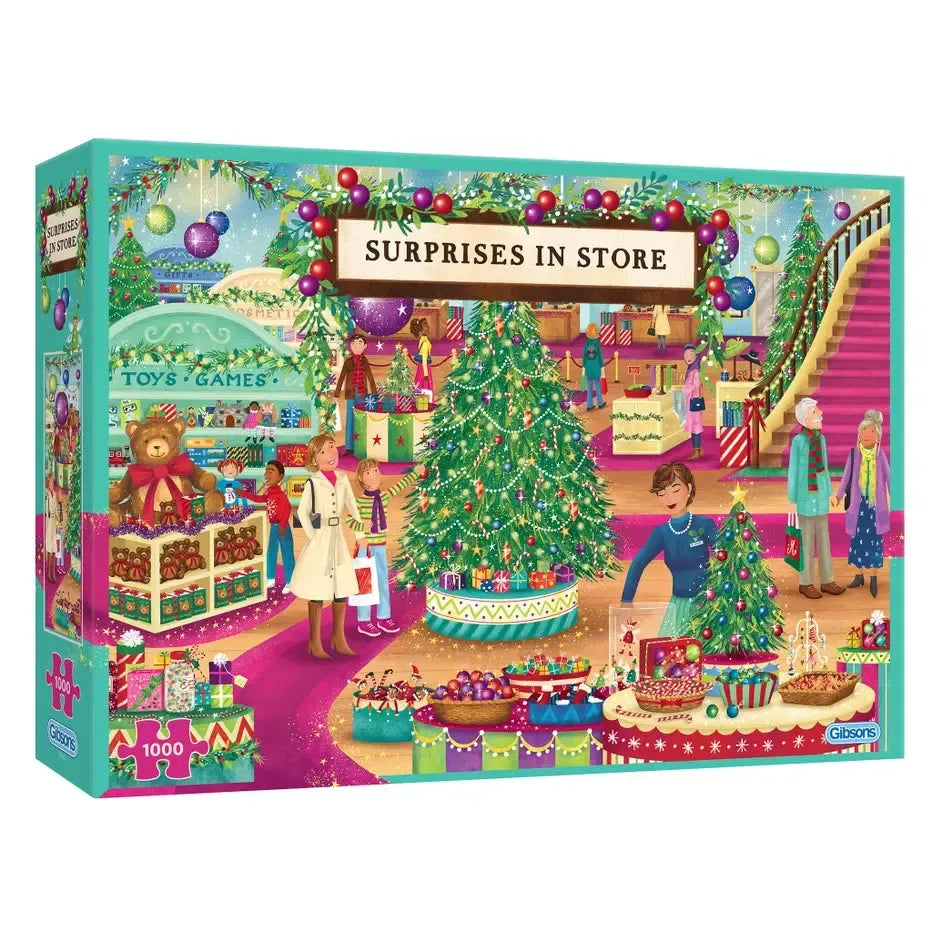 Surprises in Store 1000 Piece Jigsaw Puzzle Gibsons (ONLINE ORDER ONLY)
