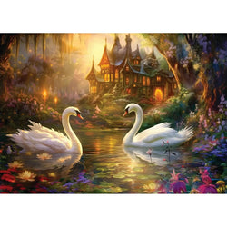 Swan Song 1000 Piece Jigsaw Puzzle Enjoy (ONLINE ORDER ONLY)