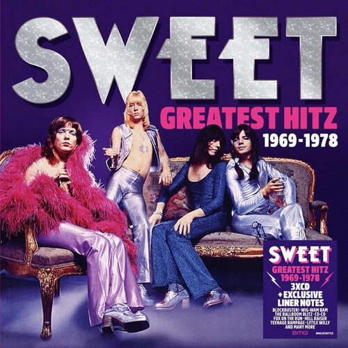 Greatest Hitz: The Best Of Sweet 1969-1978 [Import] (3 Cd's) [CD] (ONLINE ORDER ONLY)