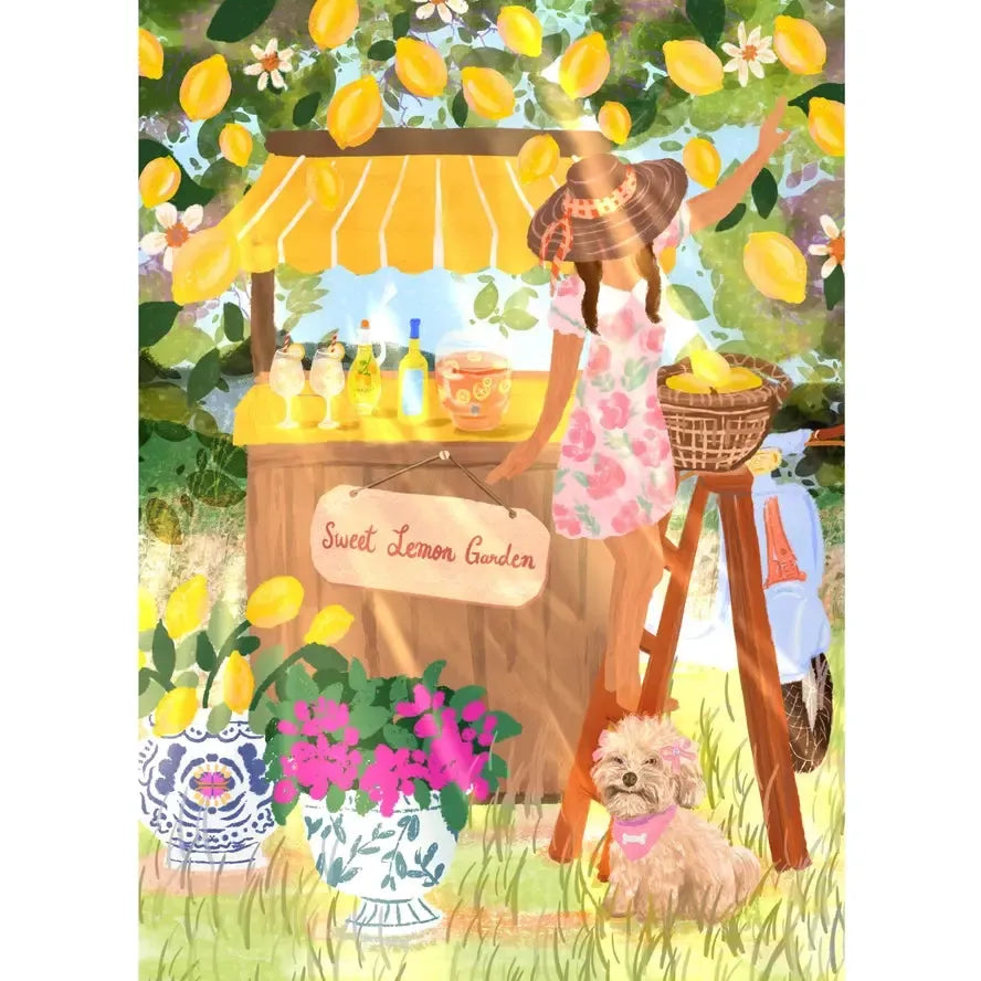 Sweet Lemon Garden 1000 Piece Jigsaw Puzzle Puzzledly (ONLINE ORDER ONLY)