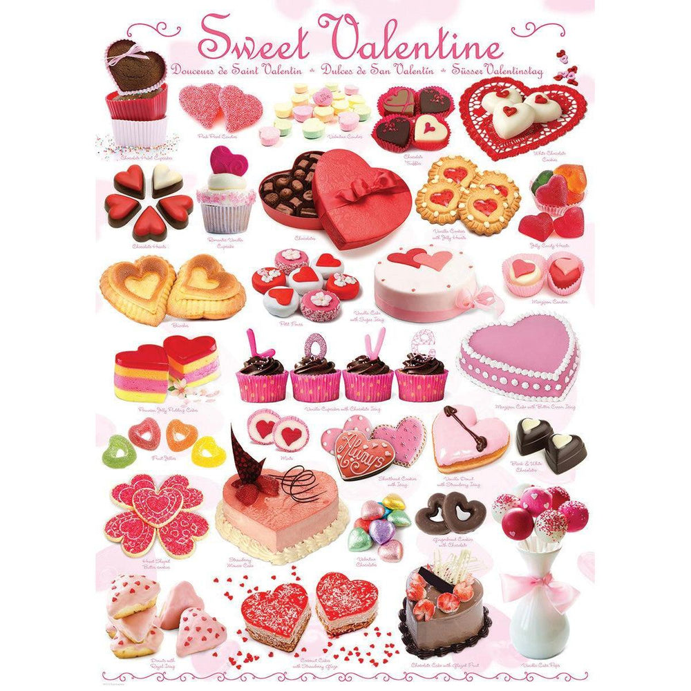 Sweet Valentine 1000 Piece Jigsaw Puzzle Eurographics (ONLINE ORDER ONLY)