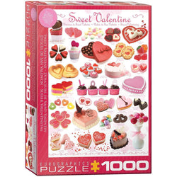 Sweet Valentine 1000 Piece Jigsaw Puzzle Eurographics (ONLINE ORDER ONLY)