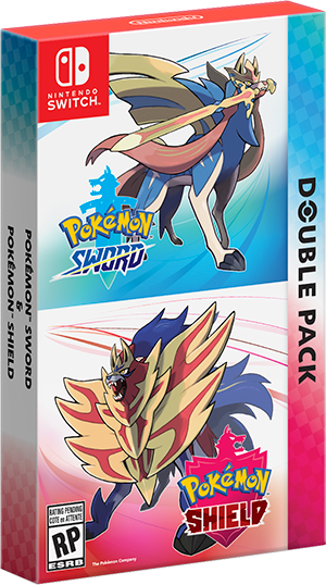 Pokemon Sword and Pokemon Shield Double Pack (Nintendo Switch) (ONLINE ORDER ONLY)