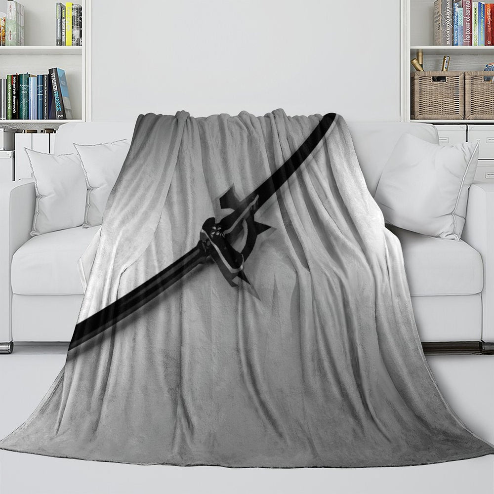 Sword Art Online Blanket Flannel Throw Kids Room Decoration (ONLINE ORDER ONLY)