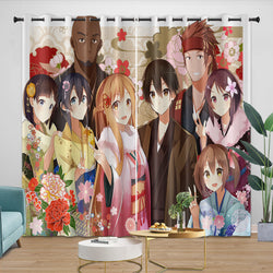 Sword Art Online Curtains Blackout Kids Room Window Drapes (ONLINE ORDER ONLY)