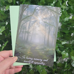 Forest Scenic Sympathy Card (ONLINE ORDER ONLY)