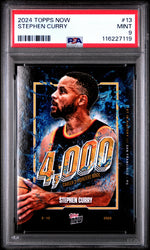 Graded 2024 Topps Now Steph Curry #13 Basketball Card PSA 9 Mint (ONLINE ORDER ONLY)
