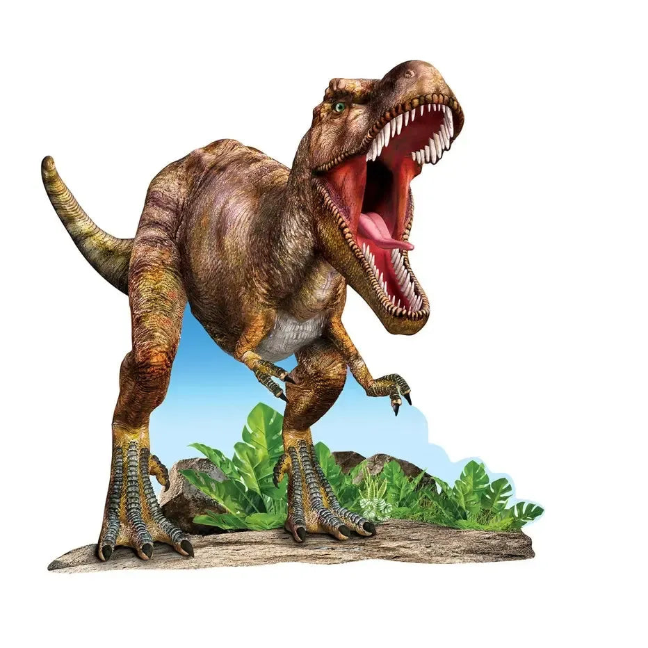 T-Rex 100 Piece Shaped Mini Jigsaw Puzzle MasterPieces (ONLINE ORDER ONLY)