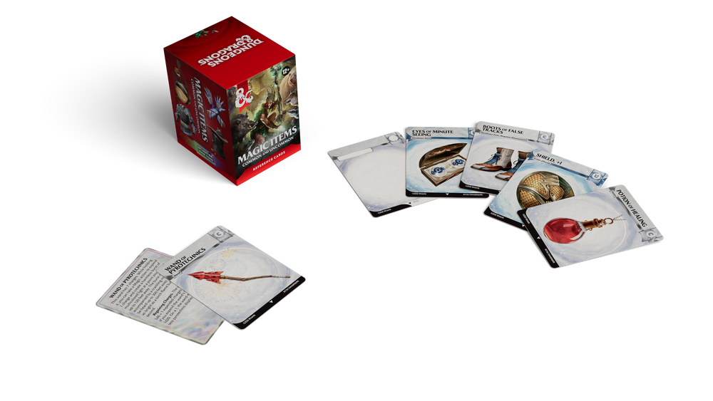 D&D: Reference Cards - Magic Items: Common and Uncommon