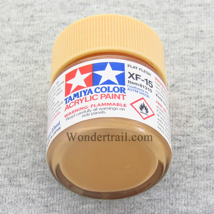 TAM81315 XF15 Flesh Flat Acrylic 23ml (3/4oz) Bottle Hobby Paint Tamiya (ONLINE ORDER ONLY)