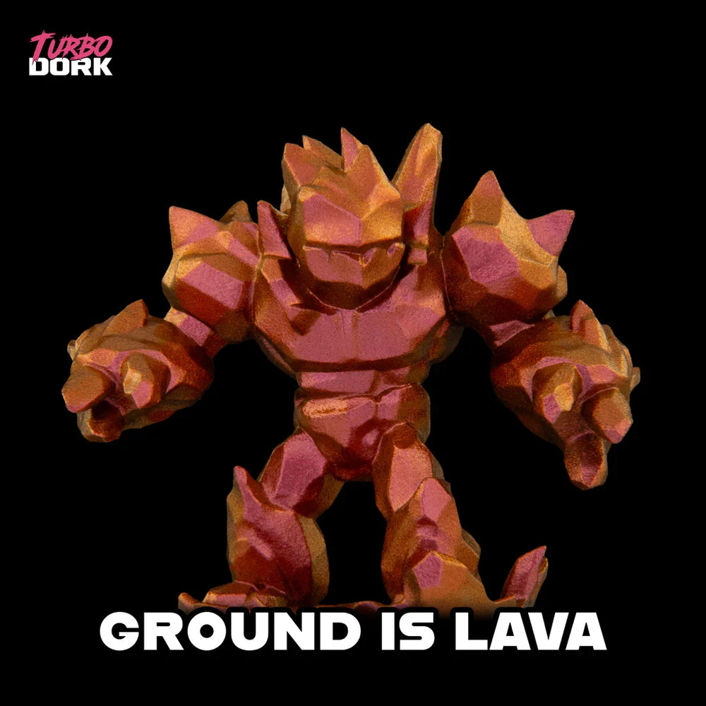 Turbo Dork: TurboShift Acrylic Paint - Ground Is Lava