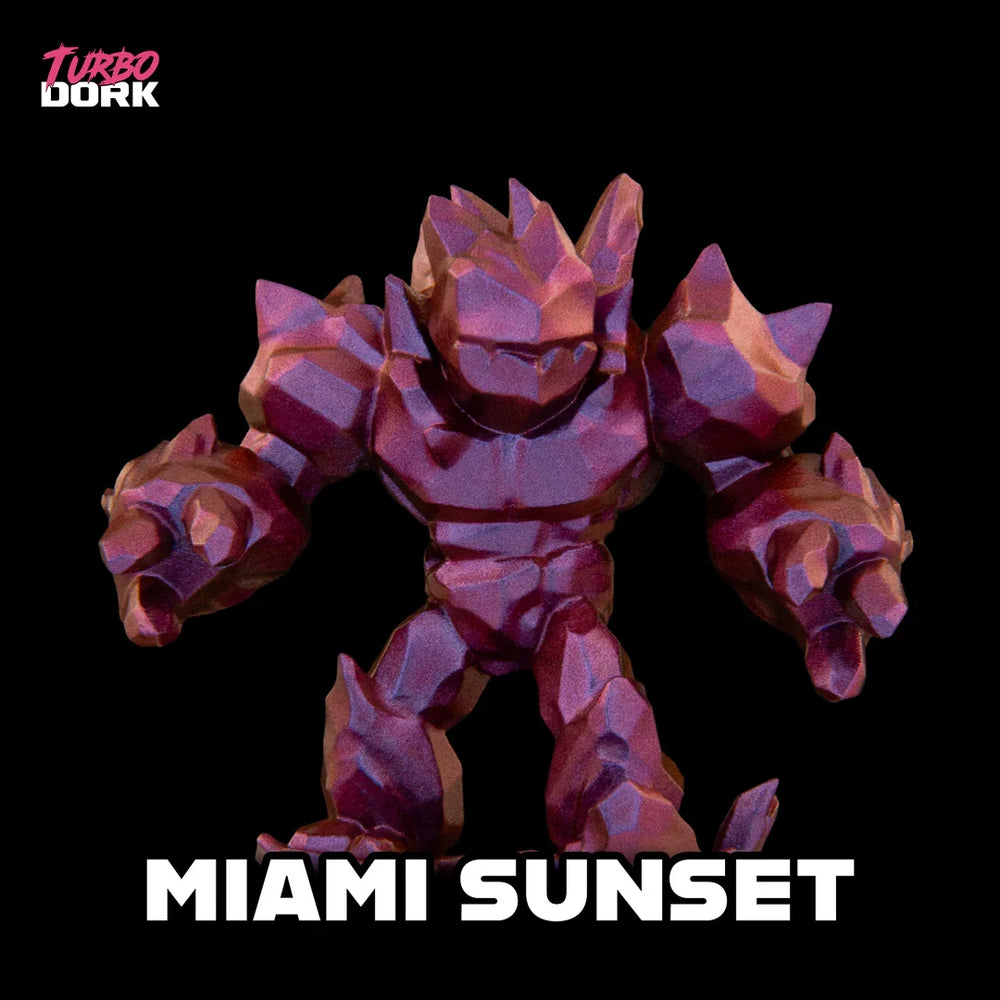 Turbo Dork: TurboShift Acrylic Paint - Miami Sunset