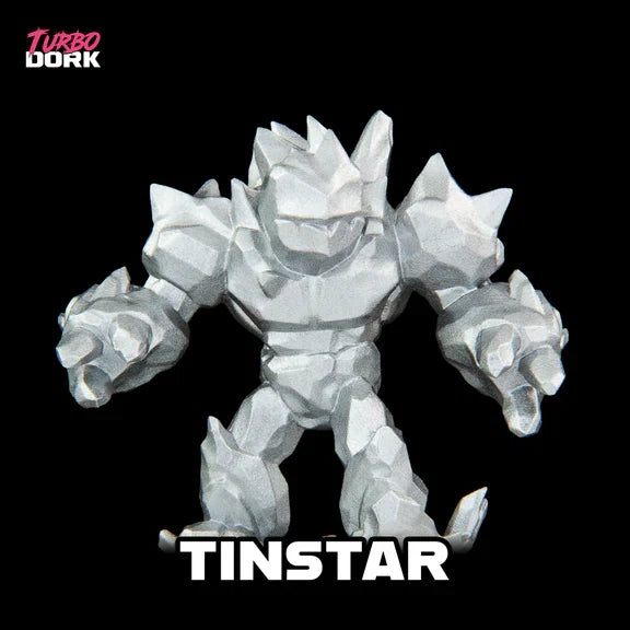 Turbo Dork: Metallic Acrylic Paint - Tin Star