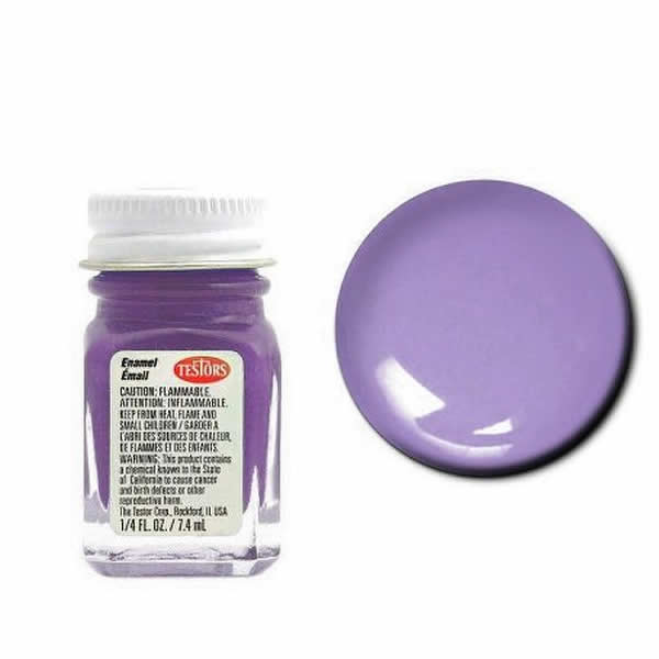 TES1189TT Violet Flat Enamel Paint .25oz Jar Testors (ONLINE ORDER ONLY)