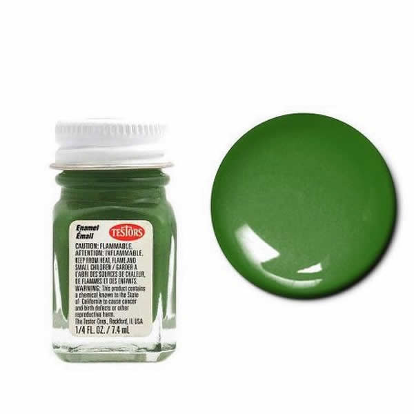 TES1192TT Bright Lime Gloss Enamel Paint .25oz Jar Testors (ONLINE ORDER ONLY)