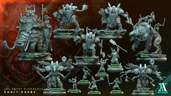 3D Printed Archvillain Games Archvillain Society Vol. XXXIV The Great Bloodshed - Ghult Horde  Ghult Mauler 28 32mm D&D (Online Only)