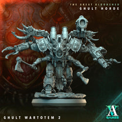 3D Printed Archvillain Games Archvillain Society Vol. XXXIV The Great Bloodshed - Ghult Horde Ghult Wartotem 28 32mm D&D (Online Only)