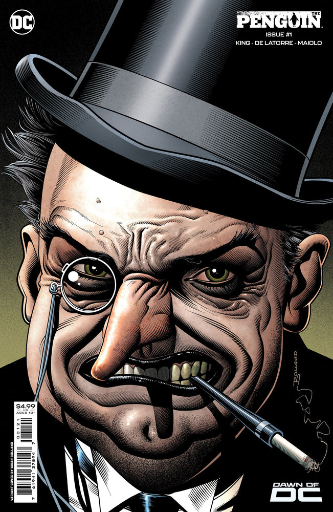 Penguin #1 B Brian Bolland Card Stock Variant (08/22/2023) Dc (ONLINE ORDER ONLY)