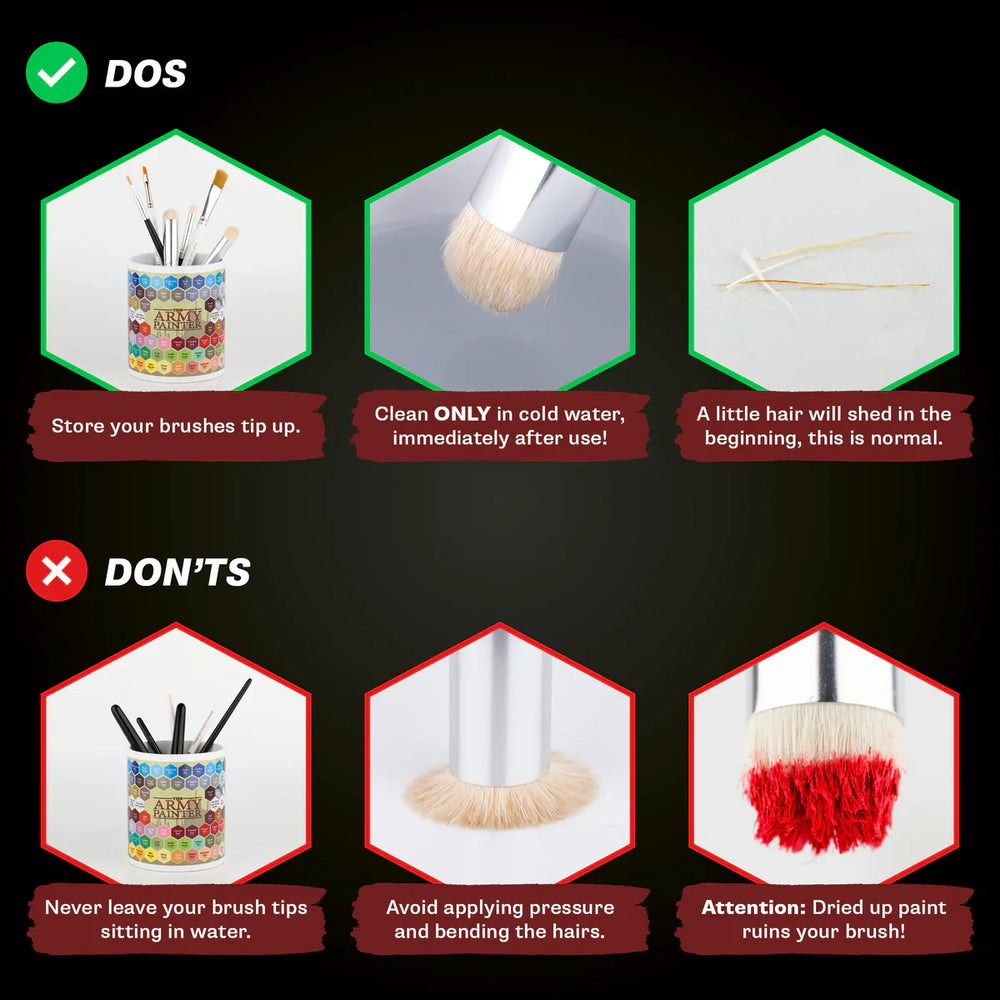 Army Painter Tools: Masterclass Drybrush Set