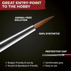 The Army Painter Hobby Starter: Hobby Brush Set