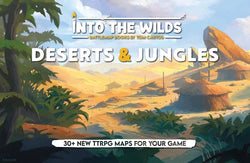 Into the Wilds Battlemap Books: Deserts & Jungles (ONLINE ORDER ONLY)