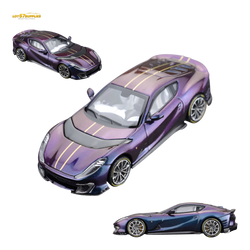 (Pre-Order) TOC Ferrari 812C - Chameleon Purple 1:64 (ONLINE ORDER ONLY)