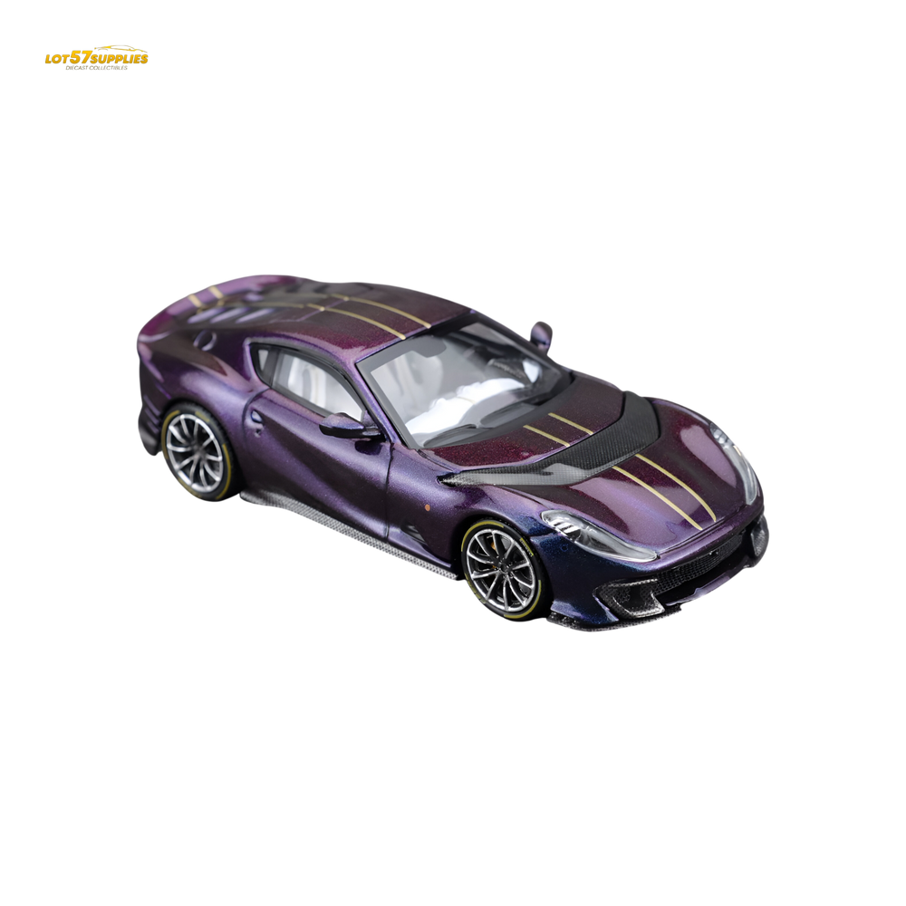 (Pre-Order) TOC Ferrari 812C - Chameleon Purple 1:64 (ONLINE ORDER ONLY)