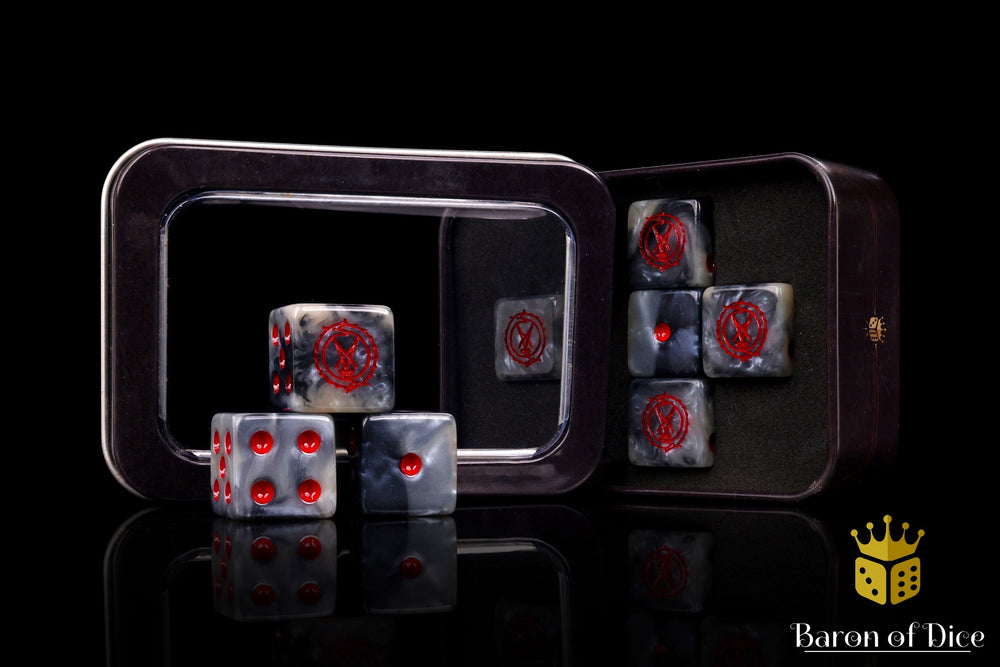 Court of the Seven-Headed Serpent | Official Trench Crusade Dice Set