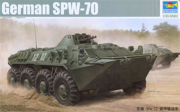 TRP01592 German SPW-70 Armoured Carrier 1/35 Scale Plastic Model Kit (ONLINE ORDER ONLY)