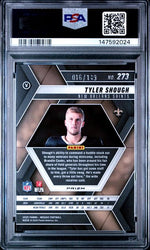 Graded 2025 Panini Mosaic Tyler Shough #273 /149 Silver Knight Rookie RC Football Card PSA 10 Gem Mint