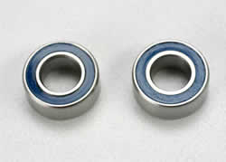 TX5115 Ball bearings - blue rubber shield (5x10x4mm) (2) (ONLINE ORDER ONLY)