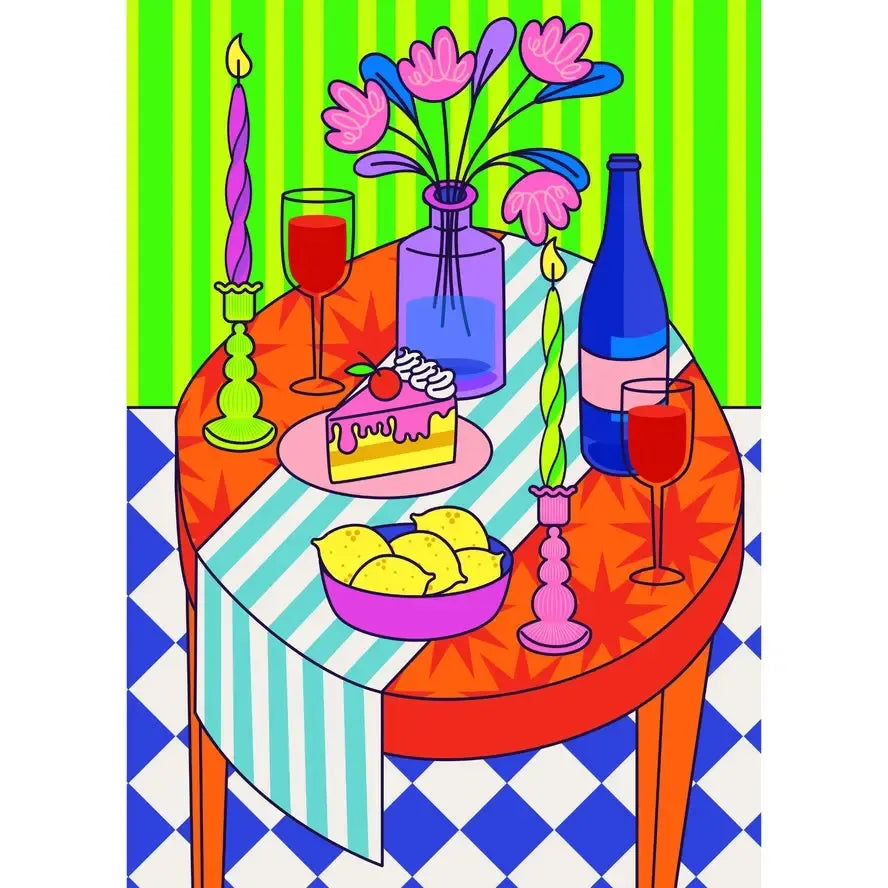 Table Setting 99 Piece Mini Jigsaw Puzzle Puzzledly (ONLINE ORDER ONLY)