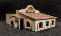 28mm (O Gauge) Taco Restaurant (MDF) - 28MMDF163 (Online Order Only)