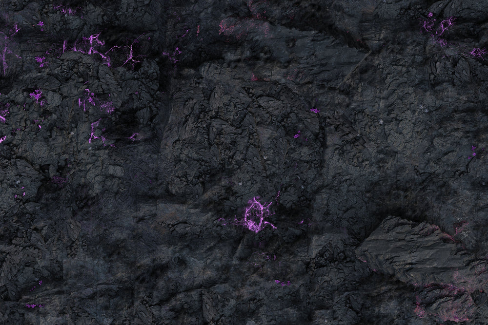 Tainted Cavern | Neoprene Battle Mat with Bag | Baron of Dice (ONLINE ORDER ONLY)