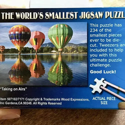 Taking on Airs 234 Piece "World's Smallest" Jigsaw Puzzle TDC (ONLINE ORDER ONLY)
