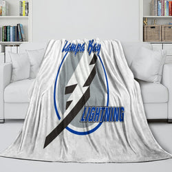 Tampa Bay Lightning Blanket Flannel Throw Kids Room Decoration (Online Order Only)